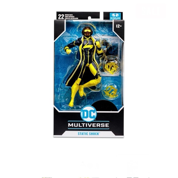 Static Shock (DC New 52) 7" Figure - Picture 1 of 3